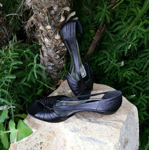 SWARTZ kitty leather‎  heels
